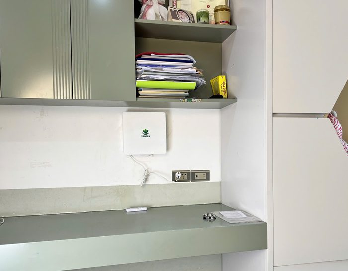 Máy cấp khí tươi hồi nhiệt Ventra lắp phòng học trẻ em
